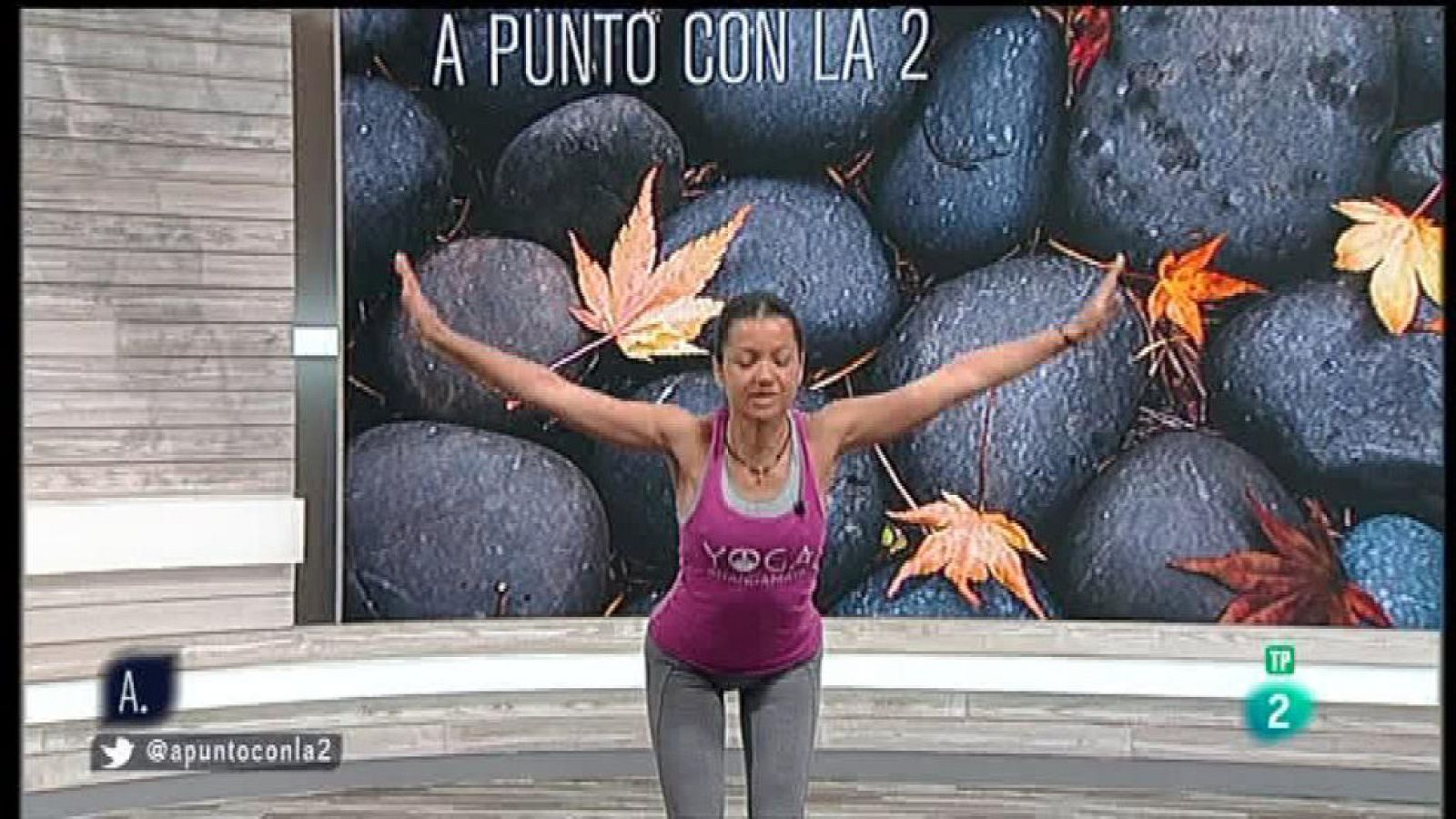 A punto con La 2 - Yoga a punto - El árbol de la vida. La columna: lateralización