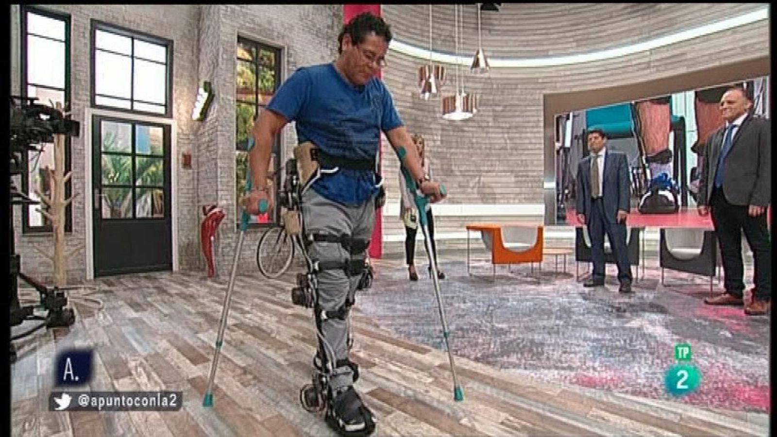 A punto con La 2 - Reportaje y entrevista: lesiones medulares