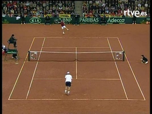 Deportes en el Archivo de RTVE - Copa Davis 2004: triunfo a España