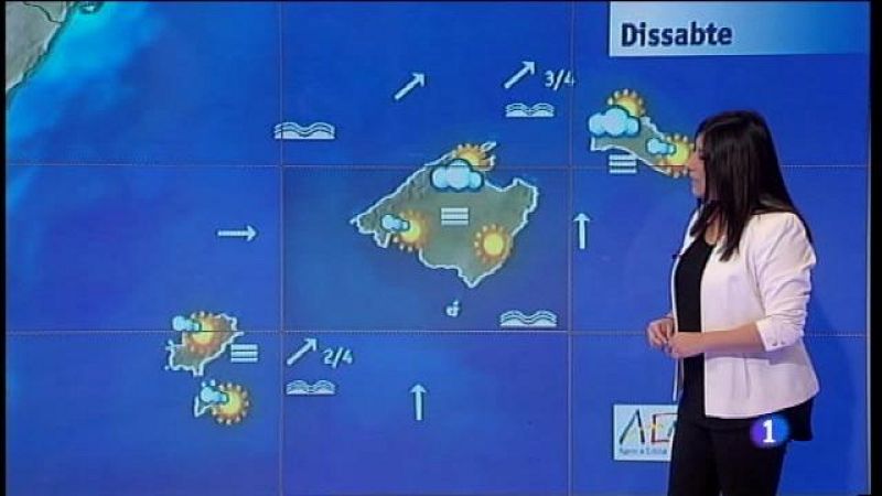 El temps a les Illes Balears - 22/01/16