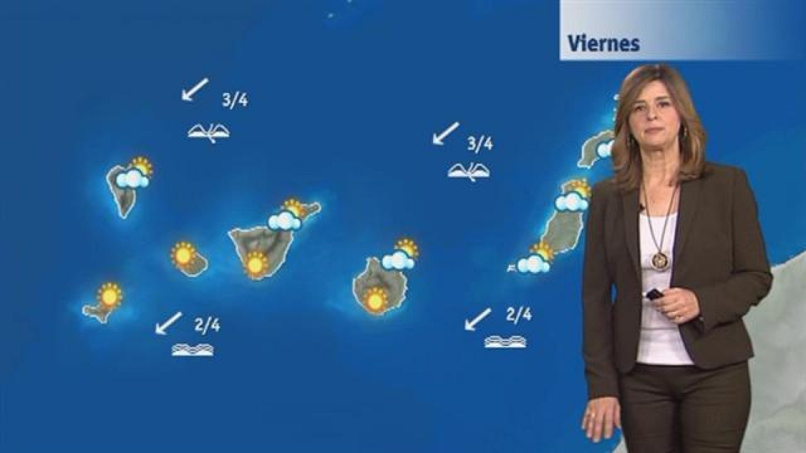 El tiempo en Canarias - 22/01/2016