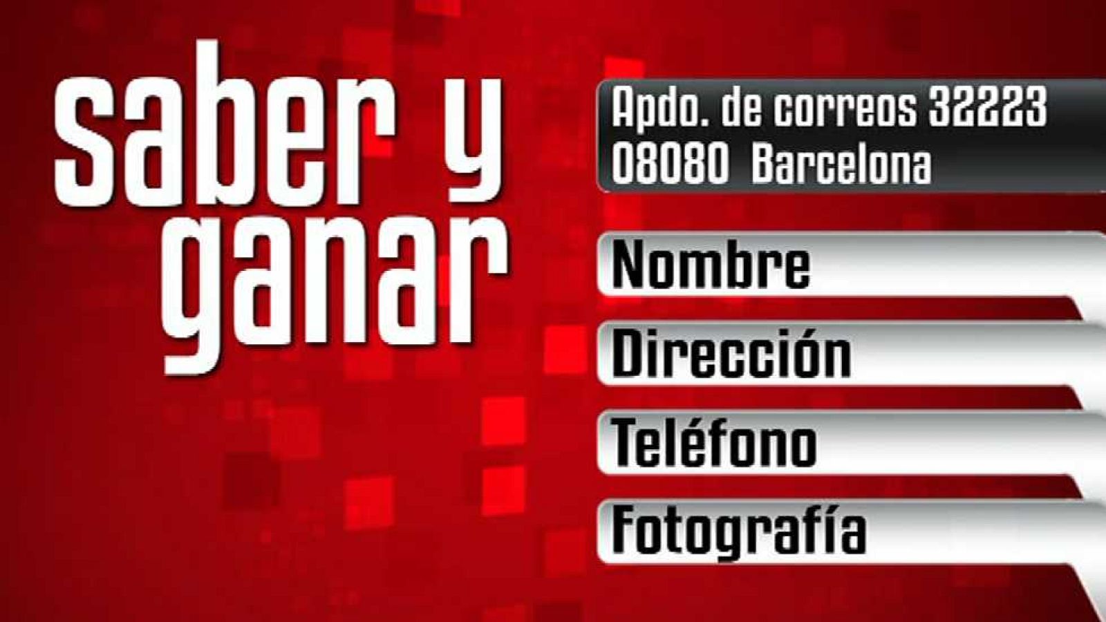 Saber y ganar. Edición Fin de semana - 23/01/16 - ver ahora