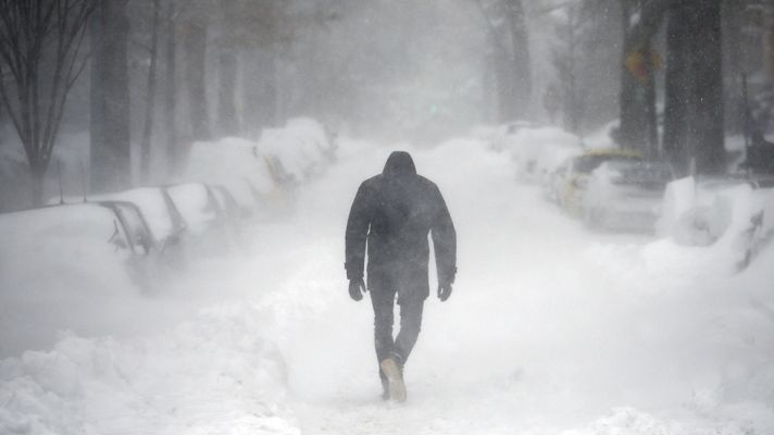 Telediario 1 - El temporal Jonás afectará a unos 80 millones de personas