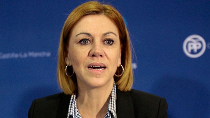 Telediario 1 - Según Cospedal se necesita dialogar y ser generosos