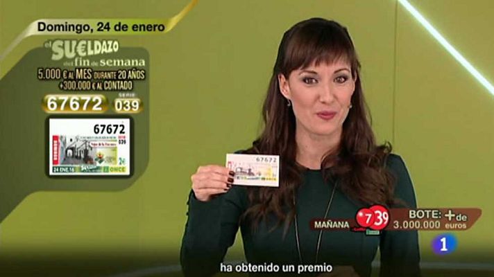 Sorteos ONCE - Sorteo ONCE - 24/01/16