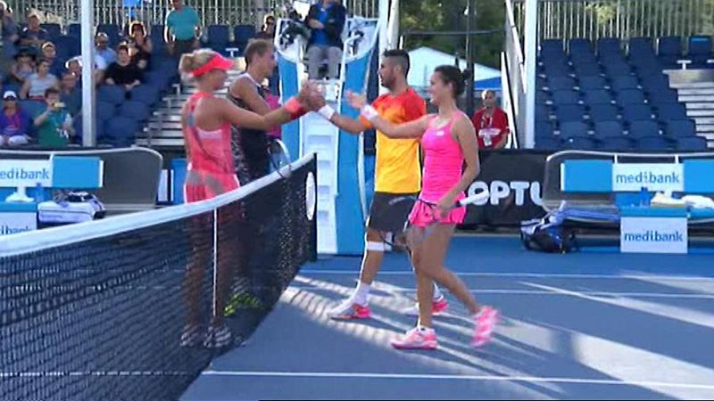 La pareja de dobles mixtos Marrero y Arruabarrena bajo sospecha