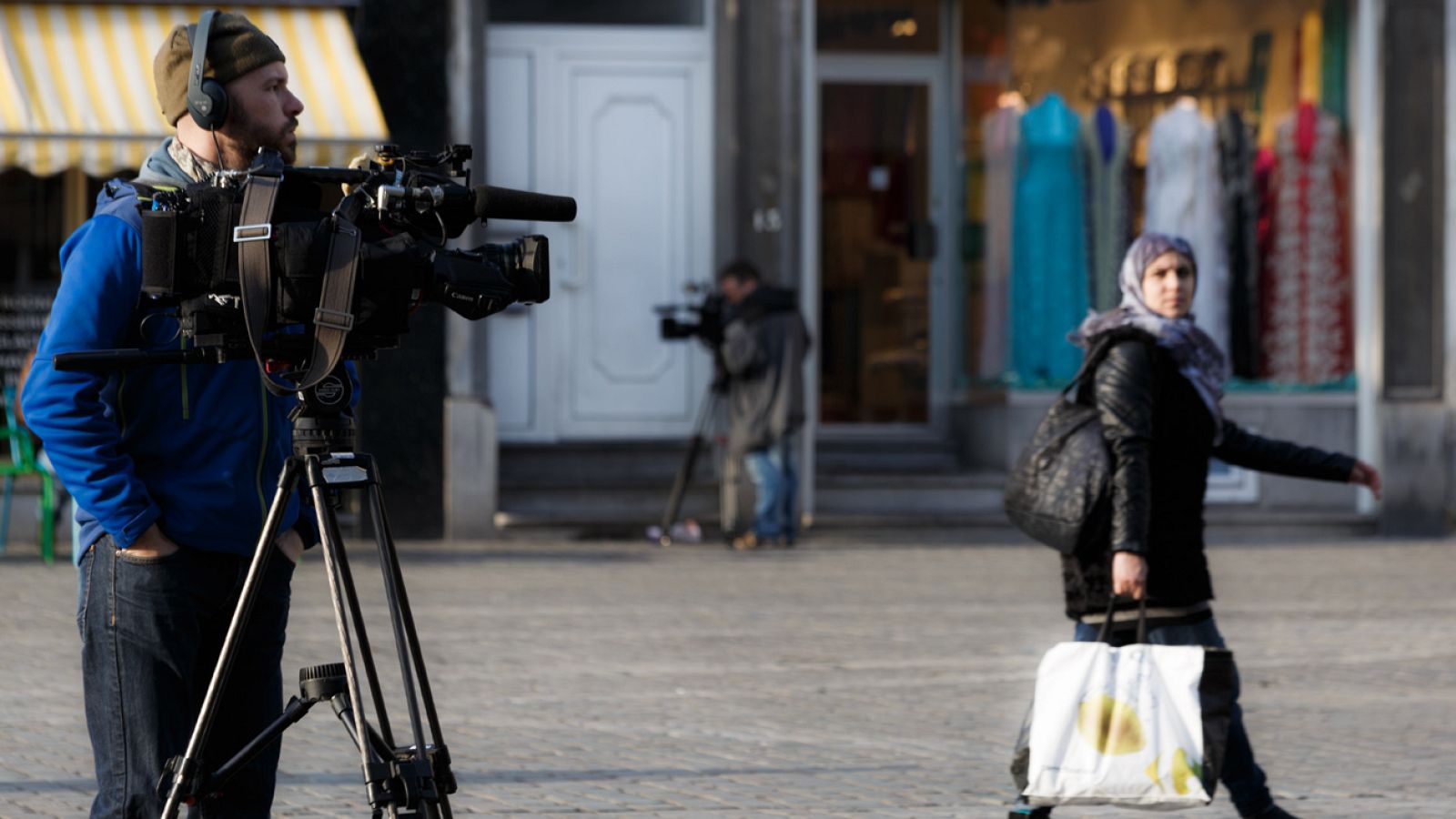 En Portada Making of de 'Yo vivo en Molenbeek'