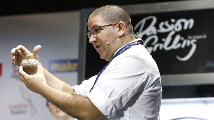 Telediario 1 - Más de 100 cocineros de 14 países se reúnen en Madrid Fusión para presentar su cocina de vanguardia