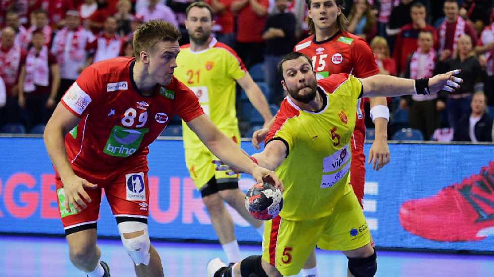 Balonmano - Campeonato de Europa Masculino: Macedonia - Noruega - ver ahora