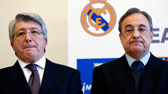 Telediario 1 - Madrid y Atlético presentan sus recurson ante la sanción de la FIFA