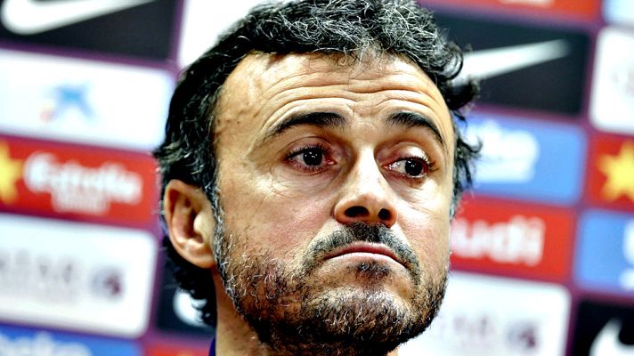 Telediario 1 - Luis Enrique: "Creo que Neymar acabará renovando"