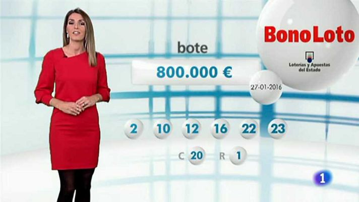 Loterías - Bonoloto - 27/01/16