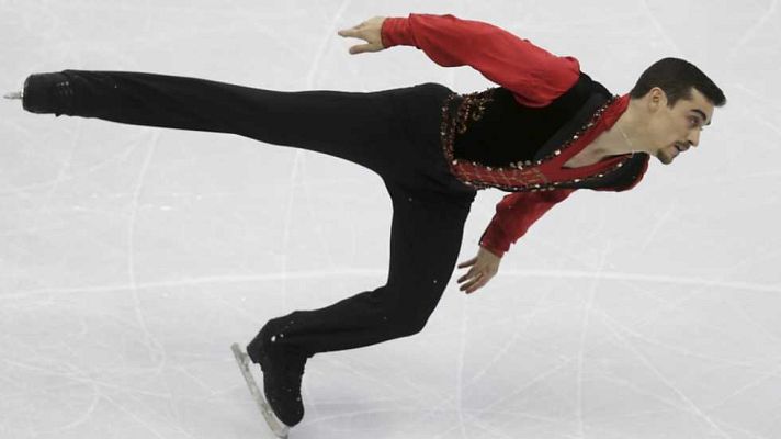 Patinaje sobre hielo - Campeonato de Europa. Programa corto masculino