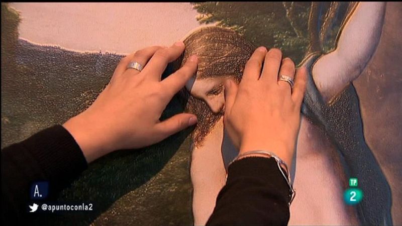 A punto con La 2 - Proyectos solidarios: cuadros en relieve para invidentes