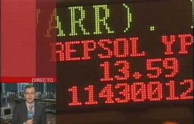  - Subidas de Sacyr, Criteria y Repsol