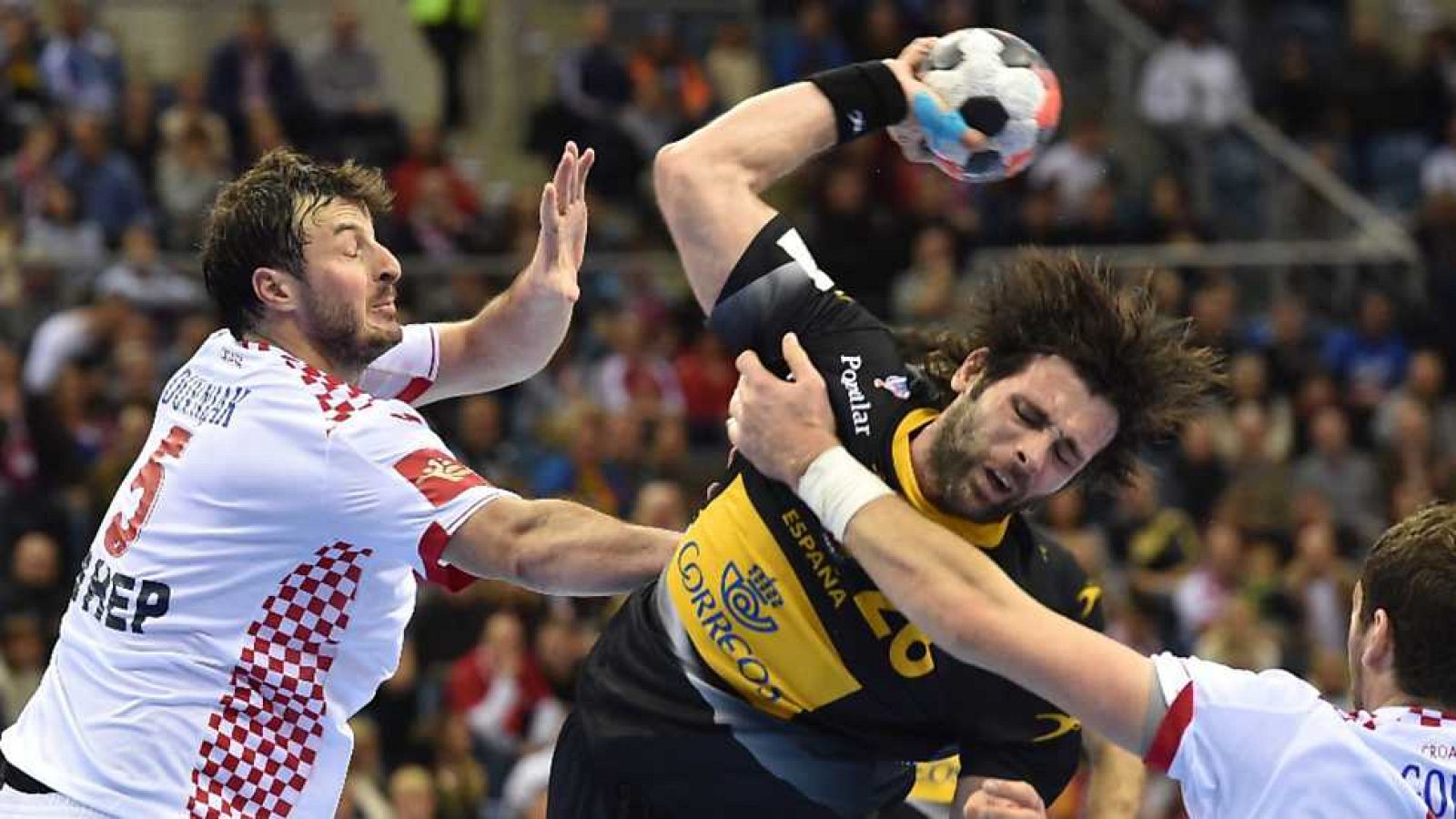 Balonmano - Campeonato de Europa Masculino. 2ª Semifinal: España-Croacia - ver ahora