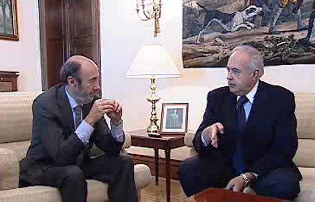  - José Luis Moreno con Rubalcaba