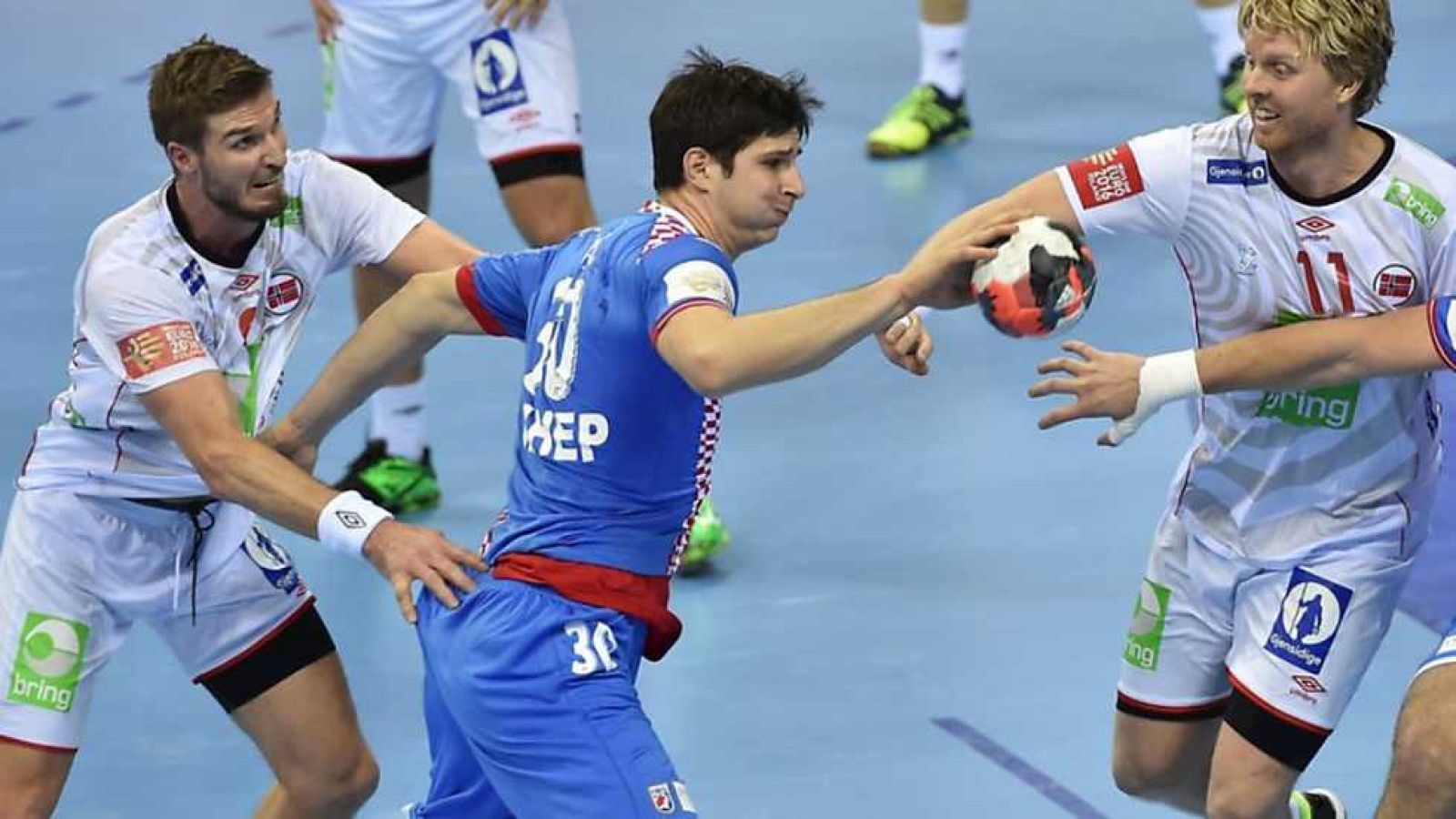 Balonmano - Campeonato Europa Masculino 3º y 4º puestos: Noruega-Croacia - ver ahora