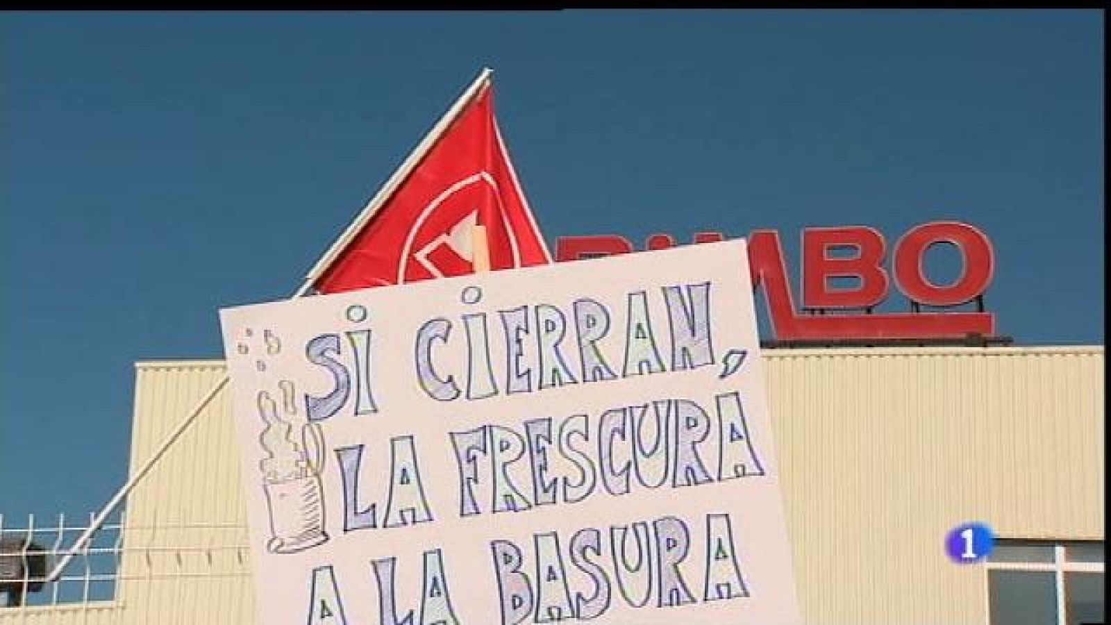 Els treballadors de Bimbo protesten contra el tancament de la fàbrica