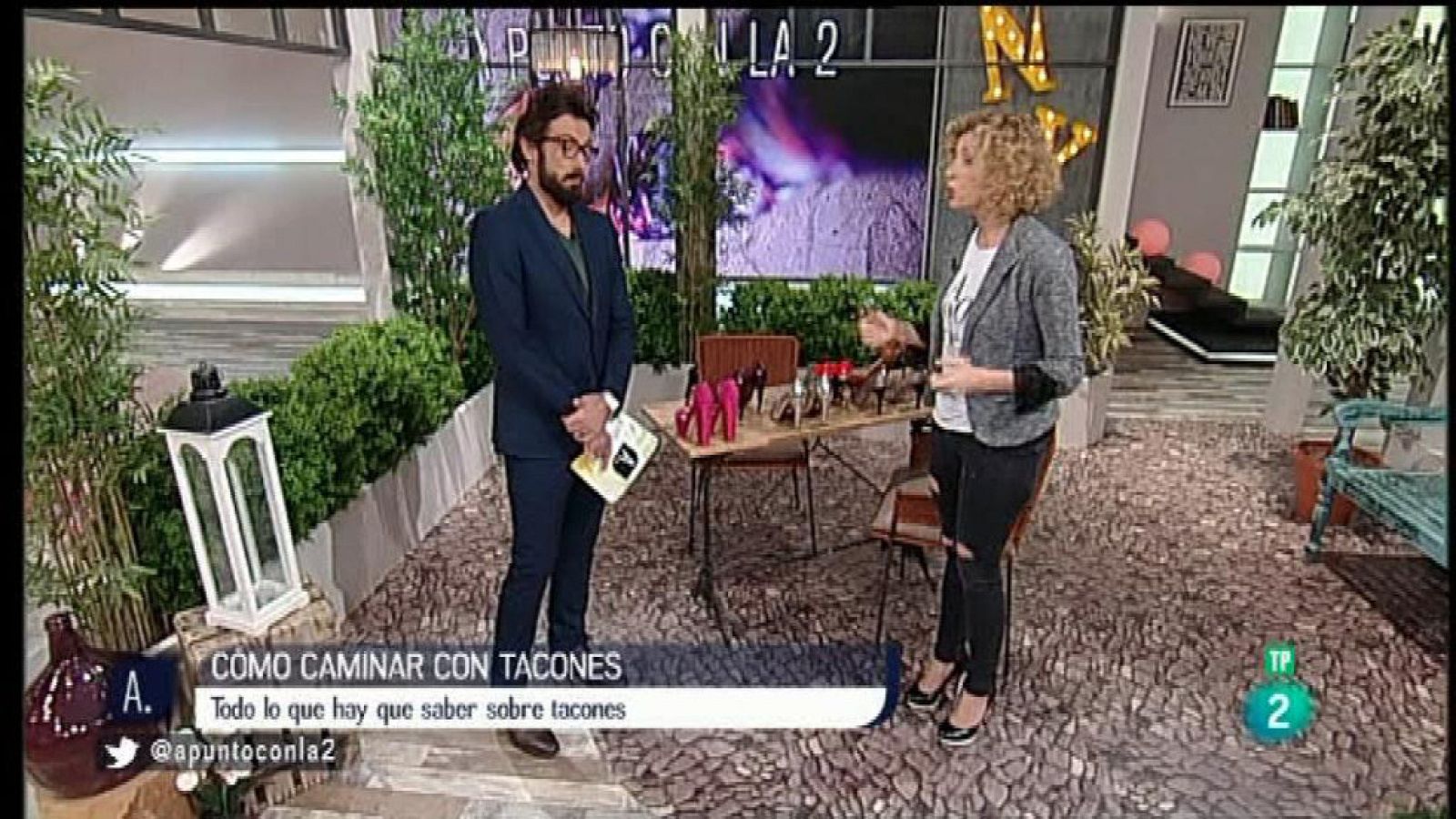 A punto con La 2 - Imagen a punto: caminar con tacones
