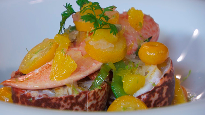 RTVE Cocina - Receta de bogavante con cítricos