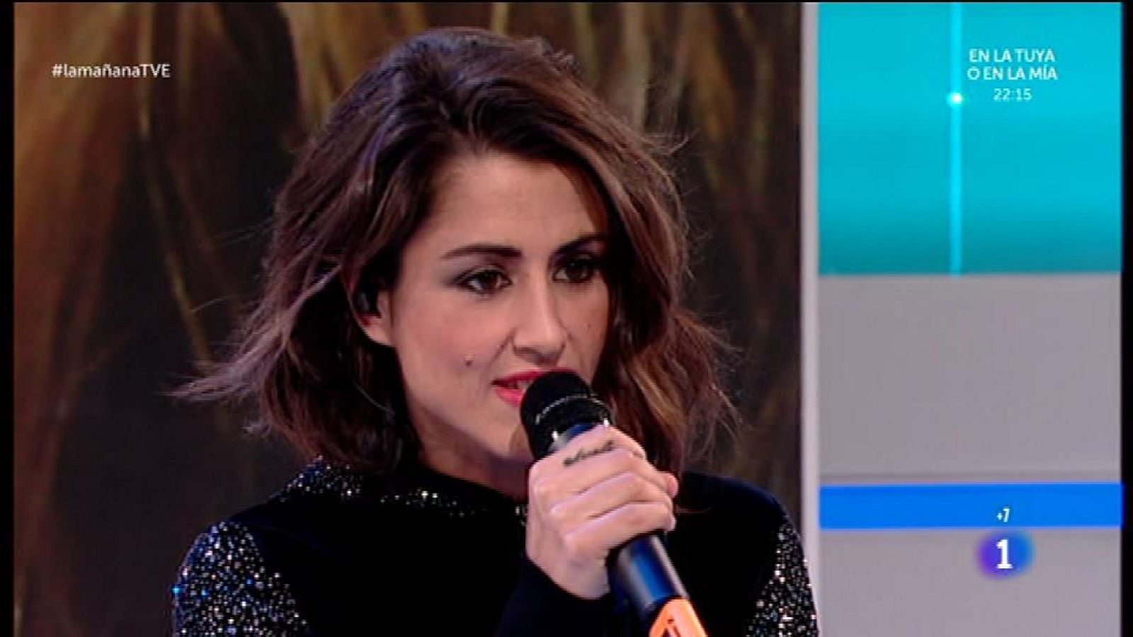 Barei canta en directo en La Mañana