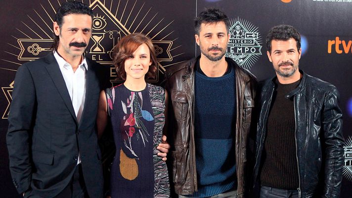 Telediario 1 - El equipo de 'El Ministerio del Tiempo' vuelve a reunirse el lunes 15 de febrero