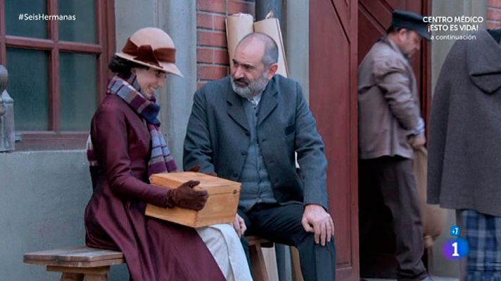 Seis hermanas - Benjamín le devuelve los libros de Petra a Celia