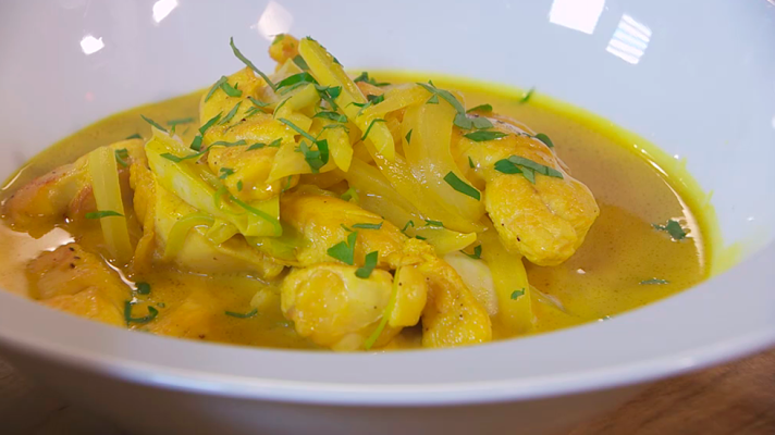 RTVE Cocina - Receta de pollo al curri