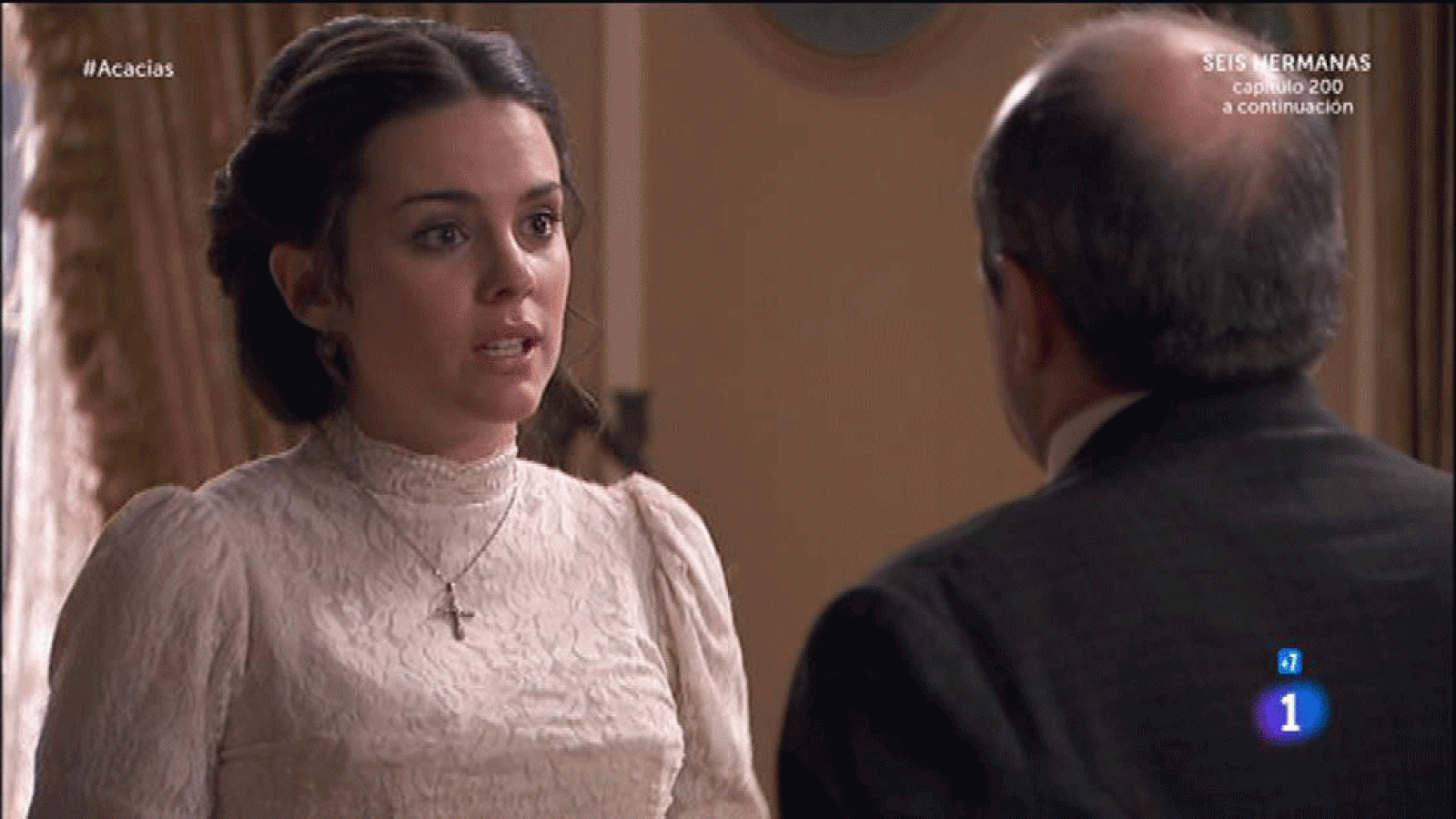 Acacias 38- María Luisa pone a su padre entre la espada y la pared