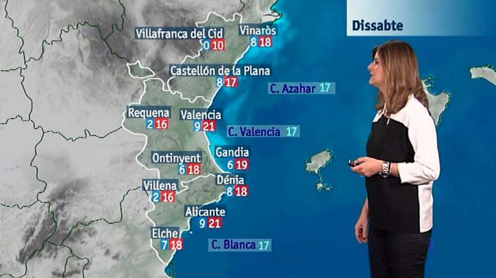 L'informatiu - Comunitat Valenciana - El tiempo en la Comunidad Valenciana - 05/02/16