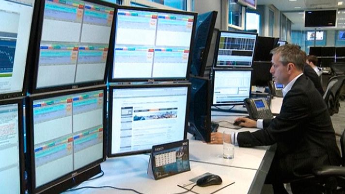 Telediario 1 - El euríbor cae al -0'002% y se situándose por primera vez en negativo