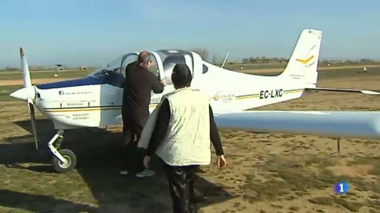 Us parlem dels "bateigs d'aire" des del Club Aeri Mollerussa, al Pla d'Urgell