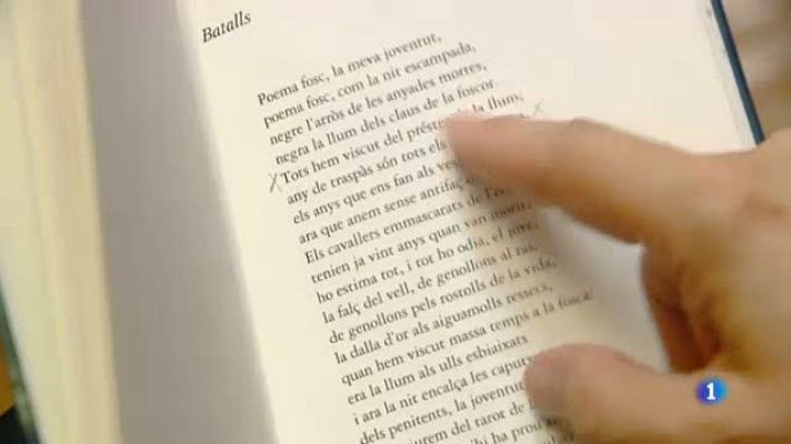 L'Informatiu - L'Entrevista de l'Informatiu Cap de Setmana: Pere Gimferrer, poeta - 06/02/2016