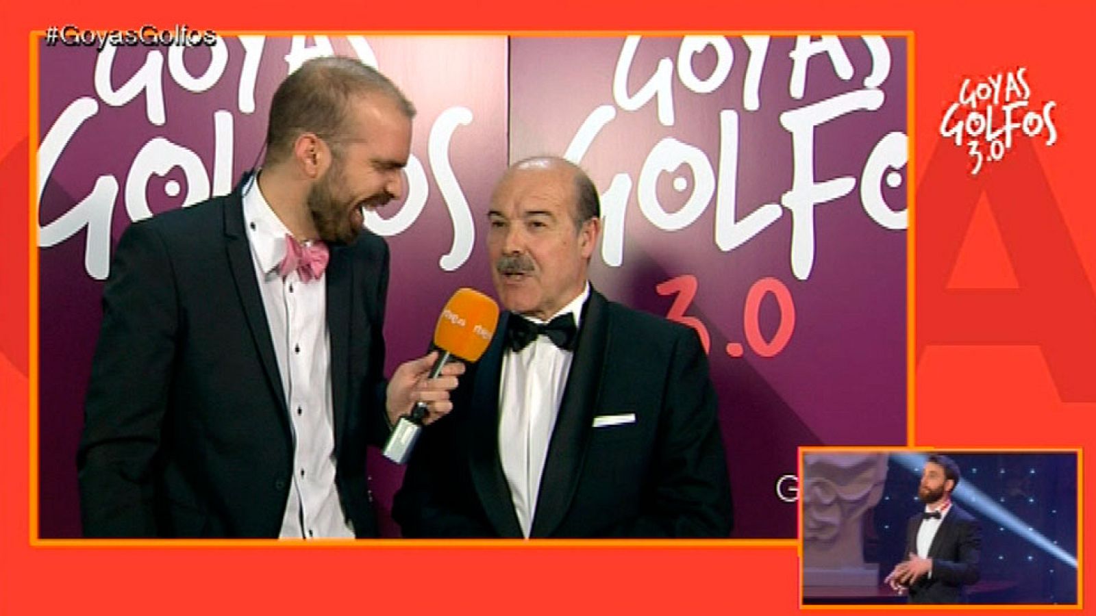 Goyas Golfos 2016 - Antonio Resines: "¿Tú eres tonto o qué te pasa?"