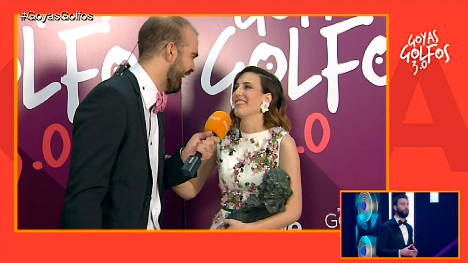 Goyas Golfos 2016 - Natalia de Molina termina su discurso en rtve.es