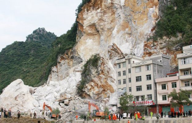  - Corrimiento de tierras en China