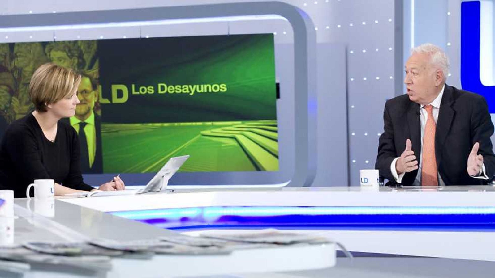 Los desayunos de TVE - José Manuel García Margallo, ministro de Asuntos Exteriores y de Cooperación - Ver ahora