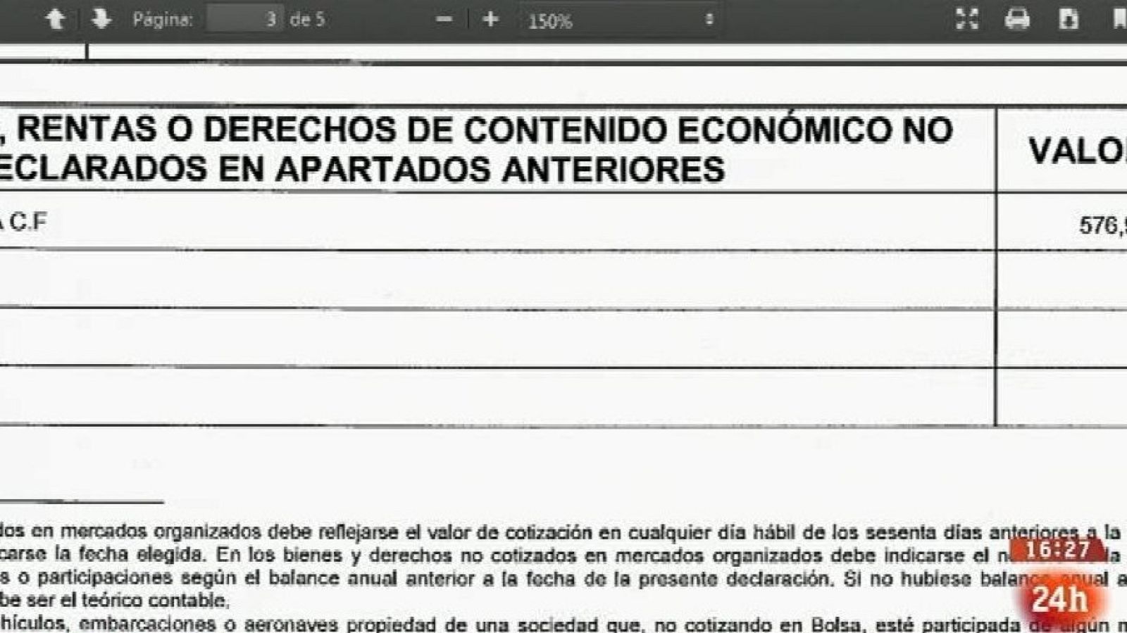 Parlamento - Conoce el parlamento - Los bienes de los diputados - 06/02/2016