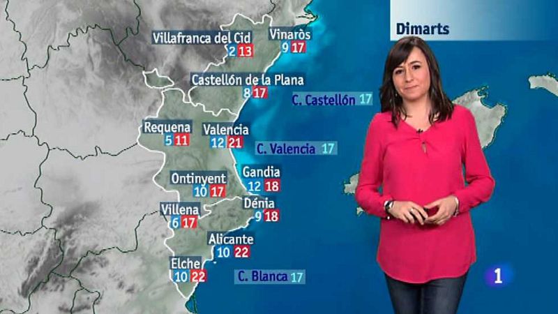 El tiempo en la Comunidad Valenciana - 08/02/16 - Ver ahora