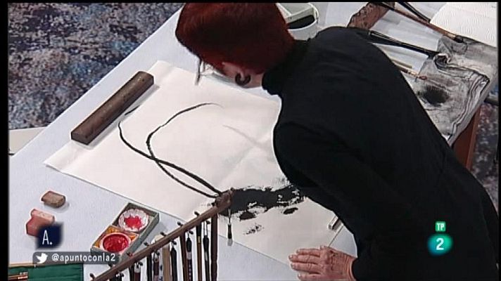 A punto con La 2 - La pintura Sumi-e