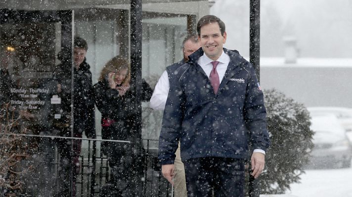  - Las primarias de New Hampshire calientan motores, pese al temporal de nieve