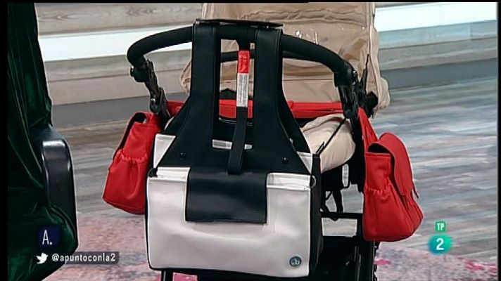 A punto con La 2 - Almohada de viaje y alforja para cochecitos de bebés