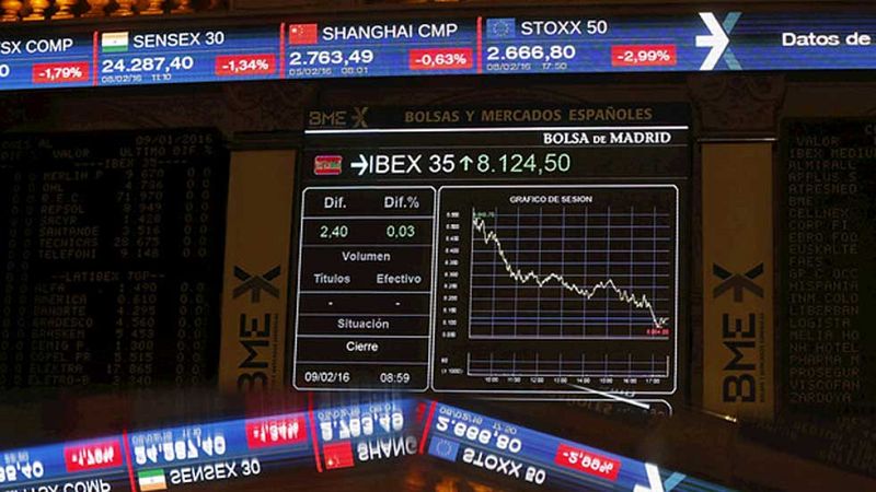 El IBEX 35 pierde un 17% en lo que va de año