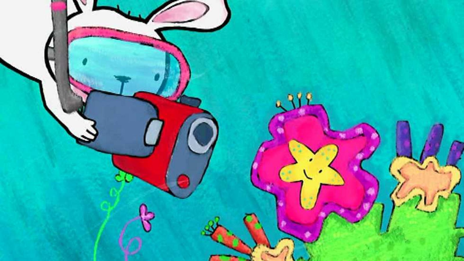 El hermoso arrecife de coral - La gata Lupe | Ver