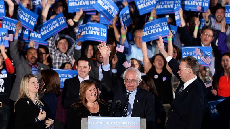 Bernie Sanders y Donald Trump arrasan en New Hampshire