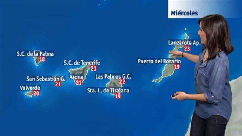 El tiempo en Canarias - 10/02/2016