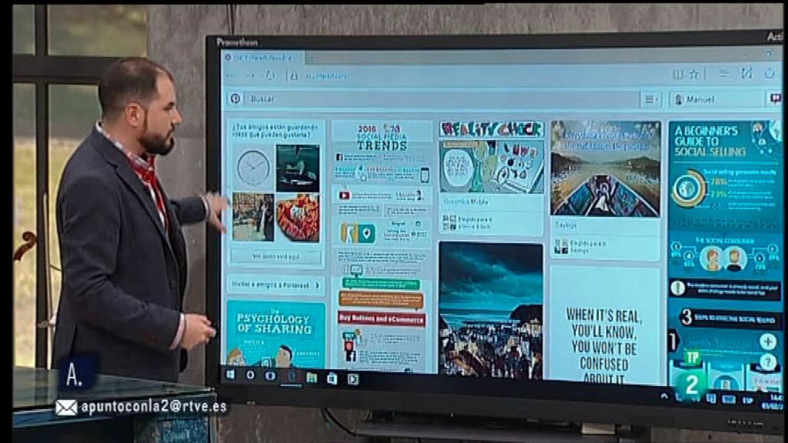 A punto con La 2 - Redes sociales: Pinterest