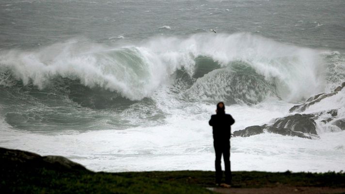 El tiempo - Viento fuerte y lluvia en Galicia y sistemas montañosos