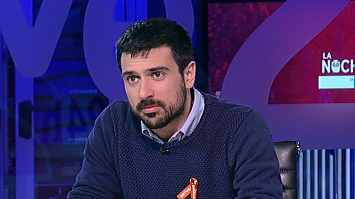 La noche en 24h - Ramón Espinar (Podemos): "No se le puede decir a la ciudadanía que ha votado mal y que vuelva a votar"